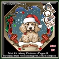 Mini Kit -Merry Christmas -Puppy #8