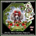 Mini Kit -Happy Christmas -Puppy # 13