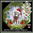 Mini Kit -Happy Christmas -Puppy # 14