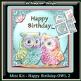 Mini Kit - Happy Birthday #Owl 2