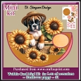 Wobble Card Mini Kit for lots of occasions-Sunflower Puppy #1