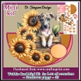 Wobble Card Mini Kit for lots of occasions-Sunflower Puppy #3
