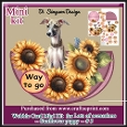 Wobble Card Mini Kit for lots of occasions-Sunflower Puppy #5