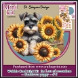 Wobble Card Mini Kit for lots of occasions-Sunflower Puppy # 6