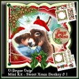 Mini Kit - Xmas Donkey Love # 1