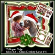 Mini Kit - Xmas Donkey Love # 4