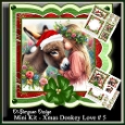 Mini Kit - Xmas Donkey Love # 5