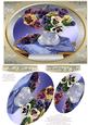Floral Pansy Topper for Female