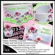 Beautiful Cupcake Kit for Birthdays-female