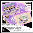Beautiful Cupcake Kit No2 for Birthdays-female