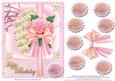 Floral and Pearls- Happy Birthday-pink