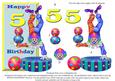 Over the Edge Birthday Clown -5yrs