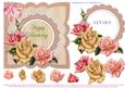 Edwardian Rose for a Happy Birthday