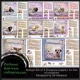 Bumber Kit- 8 Cute Puppy Designs for Lots of Occasions