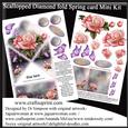 Mini Kit - Scallopped Diamond Fold Spring Card