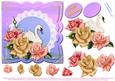 Edwardian Rose & Beautiful Swan for Birthday