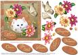 Dahlias and Puss for Lots of Occasions