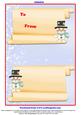 Insert for - 'merry Christmas to My Teacher #2
