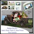 Standup Mini Kit -best Wishes from Australia-rusty Truck#2