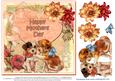 cup616125_986 - Mothers Day - Dahlias and Puppies #1
