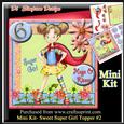 Mini Kit - Sweet Super Girl Birthday- 4,5,6yrs