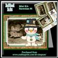Mini Kit- Adorable Snowman for Xmas #6
