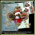 Mini Kit -over the Edge- Xmas Penguin #6