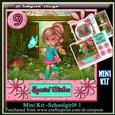 Mini Kit - Sweet School Girl Birthday- 6,7,8,9yrs-#1
