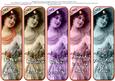 5 Beautiful Vintage Lady Bookmarks with Sayings #4
