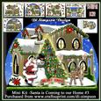 Mini Kit - Santa on His Way- Xmas House2