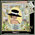 Mini Kit- Elegant Lady # 3- For lots of occasions