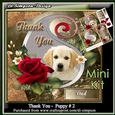 Mini Kit- Thank You- Beautiful Puppy #2