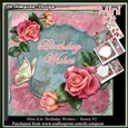 Mini Kit- Happy Birthday - Roses #2