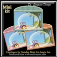  Three Envelopes for Standup Mini Kit-Jungle fun
