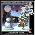 Mini Kit- Merry Christmas -Snowman & Cheeky Elf