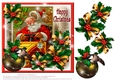 Vintage Santa Scene