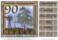 Lovely Aussie theme for 90th Male birthday