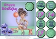 Beautiful Sporty Birthday Design for teenager. #3