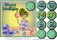 Beautiful Sporty Birthday Design for teenager. #4