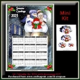 Mini Kit- A4 Xmas Calendar for 2025 # 15