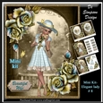 Best Wishes - Elegant Lady #8- For lots of occasions
