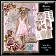 Best Wishes - Elegant Lady #10- For lots of occasions