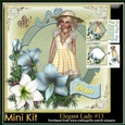 Mini Kit - Elegant Lady #13- For lots of occasions