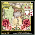 Best Wishes - Elegant Lady #14- For Birthday and lots of occasions