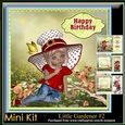 Mini Kit-Little Gardener #2- For birthday or lots of other occasions