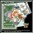 Mini Kit -over the Edge- Christmas Scene-Happy Holidays #14