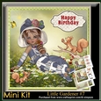 Mini Kit-Little Gardener #7- For Birthday or lots of other occasions
