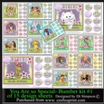 Bumber kit -You Are So Special -HUGE 15 design sheets