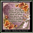 Mini Kit - Mothers Day Heart #2
