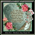 Mini Kit - Mothers Day Heart #3